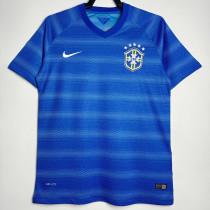 2014 Brazil Away Retro Soccer Jersey
