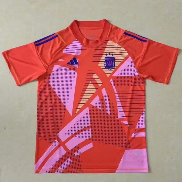 24/25 Argentina Orange Goalkeeper Fans Soccer Jersey