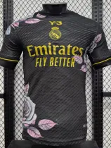 25/26 RMA(Y-3) Special Edition Black  Player Version Soccer Jersey