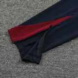 24/25 England  Sapphire Blue Kids Half Pull Tracksuit  (半拉链、童装)