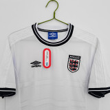 1999/2001 England Home Retro Soccer Jersey