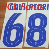 24/25 BAR  Third  Kids Soccer Jersey(大胸花）
