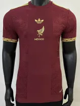 25/26 Mexico Golden Cup Edition Maroon Player Version Soccer Jersey