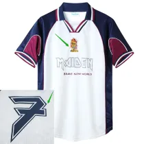 1999 West Ham Iron Lady Away #7 Retro Soccer Jersey  (西汉姆铁娘子客场带7号）
