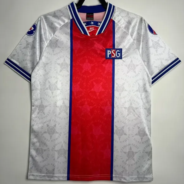 1994/1995 PSG  Away  Retro  Soccer Jersey