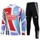 24/25 ARS Red & Blue Jigsaw puzzle Half Pull Tracksuit # B985 (半拉链)# B985
