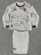 25/26 Portugal Away Long Sleeve Kids  Soccer Jersey