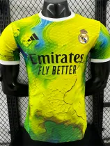 25/26 RMA Fluorescent Green Player Version Soccer Jersey