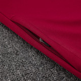 25/26  Man Utd Maroon Jacket Tracksuit #A845