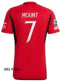23/24 Man Utd Home 1:1 Fans Soccer Jersey