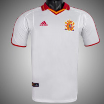 2000 Spain Away Retro Soccer Jersey(No number不带号）
