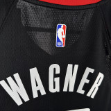 23/24 Rockets WAGNER #28 Black Top Quality Hot Pressing NBA Jersey (Trapeze Edition)飞人版