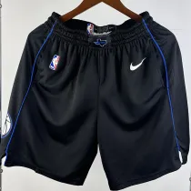 23/24 Mavericks Black City Edition Top Quality NBA Pants
