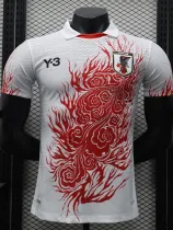 24/25 Japan White Red（Y-3)  Player Version Soccer Jersey