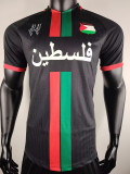 24/25 Palestine Black Player Version Soccer Jersey