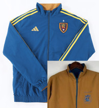 23/24 Real Salt Lake Dark Blue & Brown Double Sided Windbreaker (双面风衣)