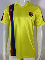 1982/1984 BAR Away Yellow Retro Soccer Jersey