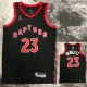 22/23 RAPTORS VANVLEET #23 Black red Top Quality Hot Pressing NBA Jersey (Trapeze Edition)