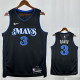 23/24 Dallas Mavericks DAVIS #3 Black City Edition Top Quality Hot Pressing NBA Jersey