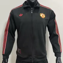 25/26 Man Utd  Retro Edition Black Jacket