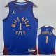 22/23 Nuggets PORTER JR. #1 Blue Top Quality Hot Pressing NBA Jersey (Trapeze Edition) 飞人版
