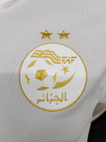 23/24 Algeria White Player Version Polo Short Sleeve