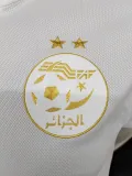 23/24 Algeria White Player Version Polo Short Sleeve