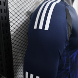 24/25 Japan Blue（Y-3)  Player Version  Long  Soccer Jersey(长袖）