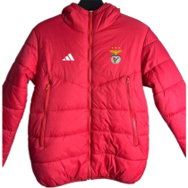 24/25 Benfica Red Hooded Cotton Coat 连帽棉衣
