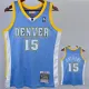 2003/2004 Nuggets ANTHONY #15 Light Blue Retro Top Quality Hot Pressing NBA Jersey