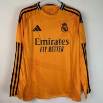 24/25 RMA Away Long sleeve Fans Soccer Jersey (长袖)