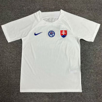 2024 Slovakia Away  Fans Soccer Jersey