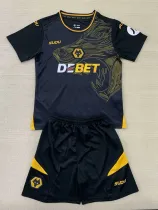 24/25 Wolves Away Kids  Soccer Jersey