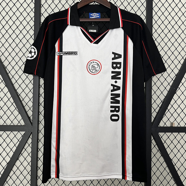 1998/1999 Ajax Away Retro Soccer Jersey