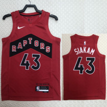 22/23 Raptors SIAKAM #43 Red Top Quality Hot Pressing NBA Jersey