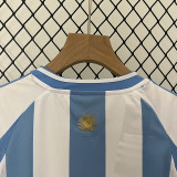 24/25  Argentina Home Kids Soccer Jersey
