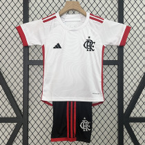 24/25 Flamengo Away Kids  Soccer Jersey