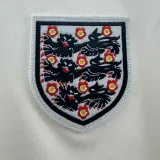 1980/1982 England Home White Retro Soccer Jersey