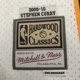 2009/2010 WARRIORS CURRY #30 White Retro Top Quality Hot Pressing NBA Jersey