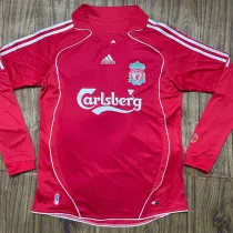 2006/2007 LIV Home Long Sleeve Retro Soccer Jersey (长袖)