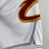 23/24  Cavaliers Home White Top Quality NBA Pants