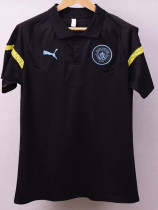 24/25 Man City Black Polo Shirt