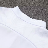 24/25 Marseille White Half Pull Tracksuit  (半拉链)