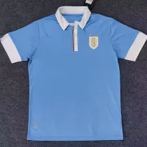24/25 Uruguay Blue Polo Special Edition  Fans Soccer Jersey