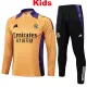 24/25 RMA Yellow Kids Half Pull Tracksuit E952 (童装、半拉链)