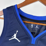 20/21 Dallas Mavericks LRVING #11 Royal Blue Top Quality Hot Pressing NBA Jersey(Trapeze Edition)飞人版