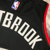 22/23 Clippers WESTBROOk #0 Black Top Quality Hot Pressing NBA Jersey (Trapeze Edition)