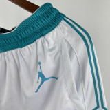 Hornets White  Top Quality NBA Pants