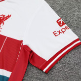 24/25 LIV White & Red Training Short Suit