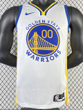 22/23 WARRIORS KUMINGA #00 White Top Quality Hot Pressing NBA Jersey (V领)